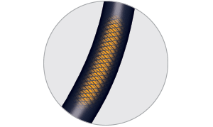 Tungsten-braided Shaft