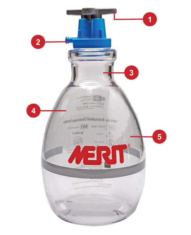 One-Vac Bottle has a number of design features that will provide lasting benefits to you and your patients