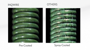 InQwire precoating vs the competition